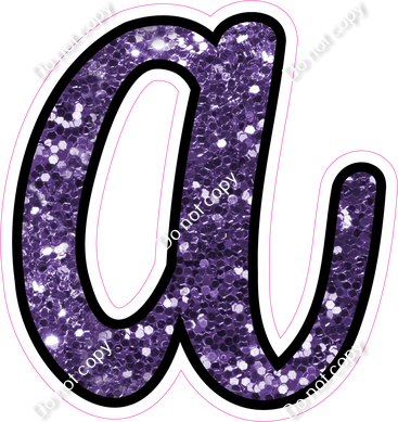 CUL 23.5" Individuals - Purple Sparkle a