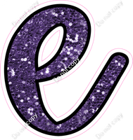 CUL 23.5" Individuals - Purple Sparkle e
