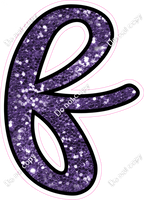 CUL 23.5" Individuals - Purple Sparkle f