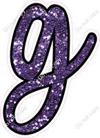 CUL 23.5" Individuals - Purple Sparkle g