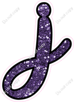 CUL 23.5" Individuals - Purple Sparkle j