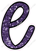 CUL 23.5" Individuals - Purple Sparkle l