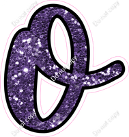 CUL 23.5" Individuals - Purple Sparkle o