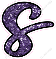 CUL 23.5" Individuals - Purple Sparkle s