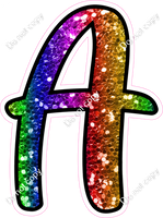 CUL 23.5" Individuals - Rainbow Sparkle A