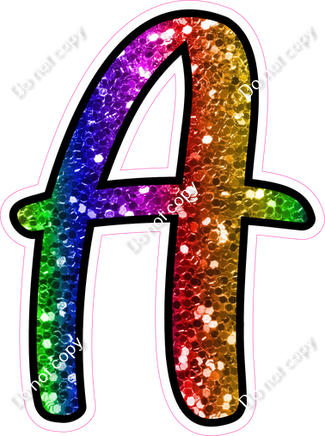 CUL 23.5" Individuals - Rainbow Sparkle A