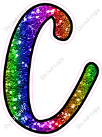 CUL 23.5" Individuals - Rainbow Sparkle C