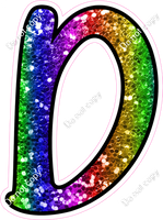 CUL 23.5" Individuals - Rainbow Sparkle D