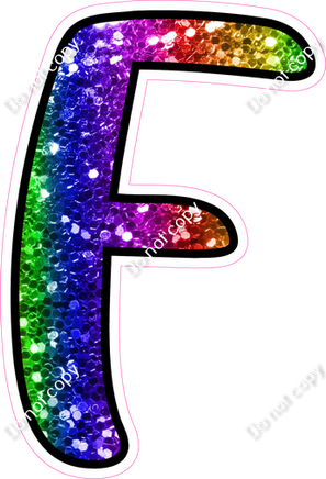 CUL 23.5" Individuals - Rainbow Sparkle F