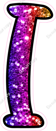 CUL 23.5" Individuals - Rainbow Sparkle I