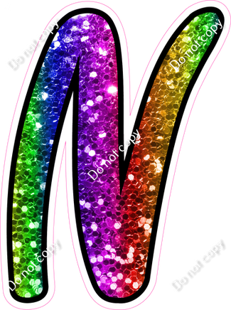 CUL 23.5" Individuals - Rainbow Sparkle N