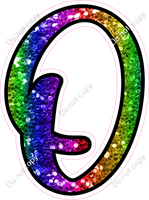 CUL 23.5" Individuals - Rainbow Sparkle O