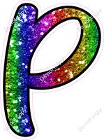 CUL 23.5" Individuals - Rainbow Sparkle P