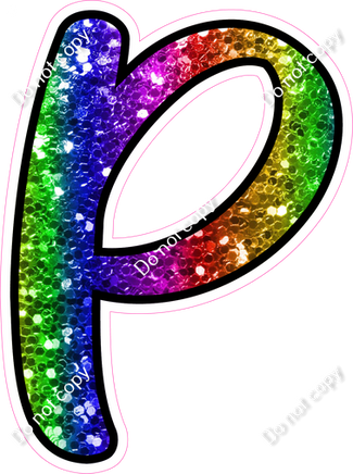 CUL 23.5" Individuals - Rainbow Sparkle P