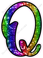 CUL 23.5" Individuals - Rainbow Sparkle Q