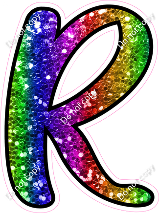 CUL 23.5" Individuals - Rainbow Sparkle R