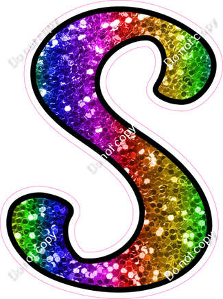 CUL 23.5" Individuals - Rainbow Sparkle S