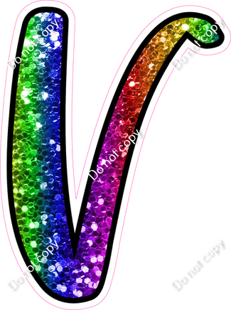 CUL 23.5" Individuals - Rainbow Sparkle V