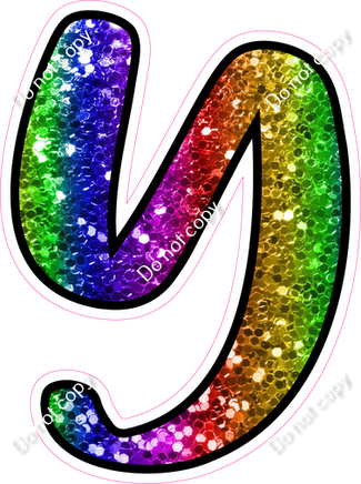 CUL 23.5" Individuals - Rainbow Sparkle Y