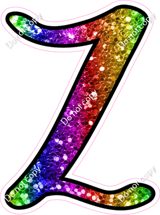 CUL 23.5" Individuals - Rainbow Sparkle Z