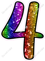 CUL 23.5" Individuals - Rainbow Sparkle 4