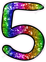 CUL 23.5" Individuals - Rainbow Sparkle 5