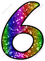 CUL 23.5" Individuals - Rainbow Sparkle 6