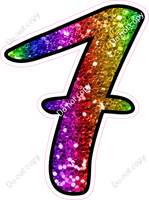 CUL 23.5" Individuals - Rainbow Sparkle 7