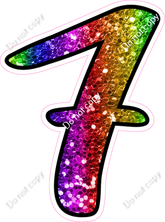 CUL 23.5" Individuals - Rainbow Sparkle 7