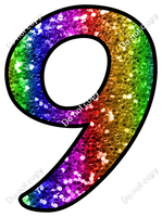 CUL 23.5" Individuals - Rainbow Sparkle 9