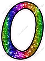 CUL 23.5" Individuals - Rainbow Sparkle