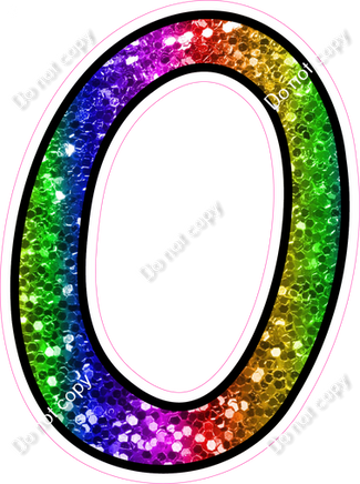 CUL 23.5" Individuals - Rainbow Sparkle