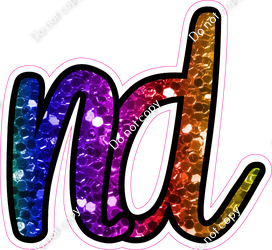 CUL 23.5" Individuals - Rainbow Sparkle ND