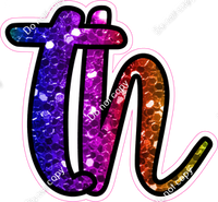 CUL 23.5" Individuals - Rainbow Sparkle TH