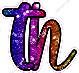 CUL 23.5" Individuals - Rainbow Sparkle TH