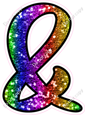 CUL 23.5" Individuals - Rainbow Sparkle &