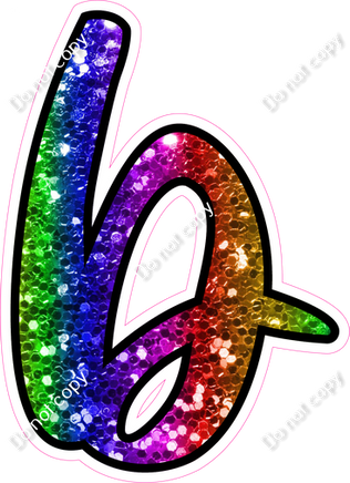 CUL 23.5" Individuals - Rainbow Sparkle b