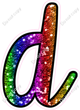 CUL 23.5" Individuals - Rainbow Sparkle d