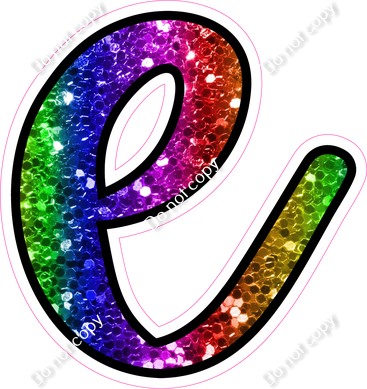 CUL 23.5" Individuals - Rainbow Sparkle e