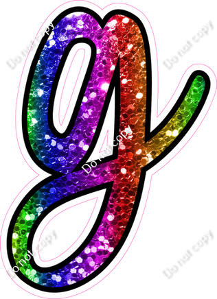 CUL 23.5" Individuals - Rainbow Sparkle g