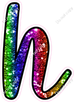 CUL 23.5" Individuals - Rainbow Sparkle h