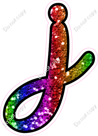 CUL 23.5" Individuals - Rainbow Sparkle j