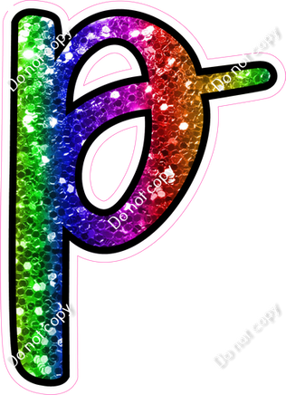 CUL 23.5" Individuals - Rainbow Sparkle p