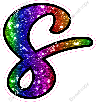 CUL 23.5" Individuals - Rainbow Sparkle s