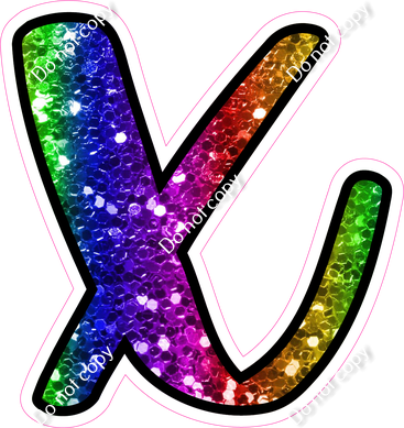 CUL 23.5" Individuals - Rainbow Sparkle x