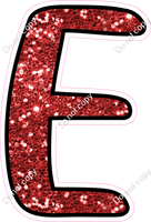 CUL 23.5" Individuals - Red Sparkle E