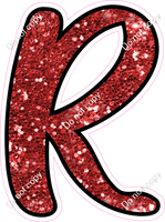 CUL 23.5" Individuals - Red Sparkle R