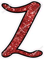 CUL 23.5" Individuals - Red Sparkle Z