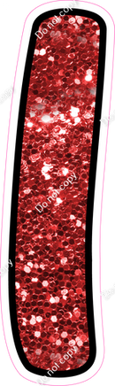 CUL 23.5" Individuals - Red Sparkle 1