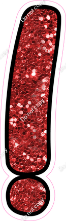 CUL 23.5" Individuals - Red Sparkle !